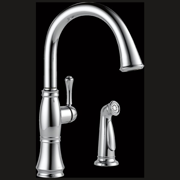 Delta 8" Mount, Commercial 2 Hole Kitchen Faucet 4297DST Zoro